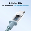 Cáp sạc nhanh Anker 100W Type-C bện nylon 1m/1.8m, hỗ trợ PD cho iPhone 15-17 & Android Giá chỉ 138.000₫ 3