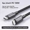 Cáp sạc nhanh Anker 100W Type-C bện nylon 1m/1.8m, hỗ trợ PD cho iPhone 15-17 & Android Giá chỉ 138.000₫ 8