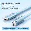 Cáp sạc nhanh Anker 100W Type-C bện nylon 1m/1.8m, hỗ trợ PD cho iPhone 15-17 & Android Giá chỉ 138.000₫ 10