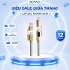 Cáp Sạc Nhanh BC30 2m 4in1 240W Bonne – CarPlay, Bảo Hành 12 Tháng, Giá chỉ 204.000₫