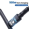 Cáp sạc nhanh BKWHALE 6A 100W Type-C sang Type-C, tắt nguồn thông minh, dây dữ liệu USB-C - Giá chỉ 88.000₫ 5