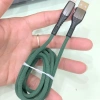 Cáp sạc nhanh IPKLH L4 bọc dù 1m chống rối chống đứt đèn báo tự ngắt đầy pin - 19.000₫
