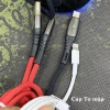 Cáp sạc nhanh IPKLH L4 bọc dù 1m chống rối chống đứt đèn báo tự ngắt đầy pin - 19.000₫ 9