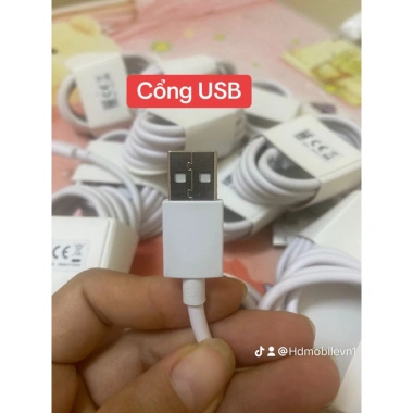 Cáp sạc nhanh Oppo 6.5A/8A Type‑C zin bóc máy, siêu bền, sạc full dòng – 65.000₫