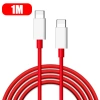 Cáp sạc nhanh PD 65W USB-C sang Type-C 1-2m OnePlus, dữ liệu, giảm 48k 10