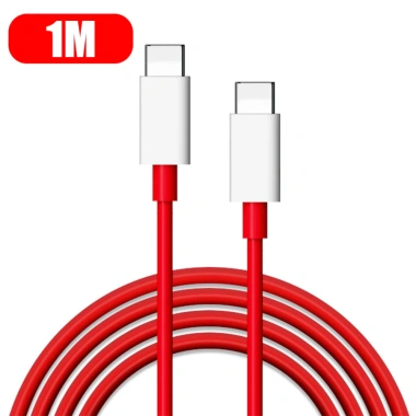 Cáp sạc nhanh PD 65W USB-C sang Type-C 1-2m OnePlus, dữ liệu, giảm 48k 10