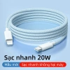 Cáp sạc nhanh PD bọc dù cho iPhone 8‑14 PRM dài 1m‑2m, tốc độ cao, giá chỉ 88.900₫ 3