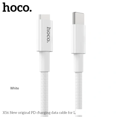 Cáp Sạc Nhanh PD20W Hoco X56 Type-C 3A 1M Dây Bện Chống Gập An Toàn Ổn Định, Giá 85k 2