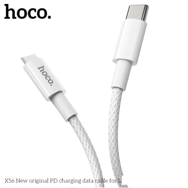 Cáp Sạc Nhanh PD20W Hoco X56 Type-C 3A 1M Dây Bện Chống Gập An Toàn Ổn Định, Giá 85k 3