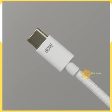 Cáp Sạc Nhanh Pisen 60W Type-C to Type-C 1M Dây Dù Siêu Bền, Tương Thích Android, IP15-16, Giá Ưu Đãi 88.000₫ 7
