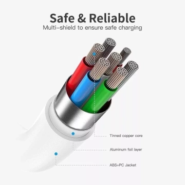 Cáp sạc nhanh Type-C 2 đầu 60W-100W 66W siêu bền cho điện thoại và laptop - Giá chỉ 24.000₫ 5 Cáp sạc nhanh Type-C 2 đầu 60W-100W 66W siêu bền cho điện thoại và laptop - Giá chỉ 24.000₫ 5