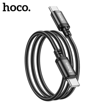 Cáp sạc nhanh Type C 60W Hoco bọc dù, chống gãy, độ dài 1m đến 3m, giá 45.000đ