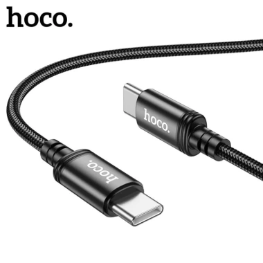 Cáp sạc nhanh Type C 60W Hoco bọc dù, chống gãy, độ dài 1m đến 3m, giá 45.000đ
