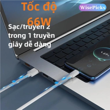 Cáp Sạc Nhanh Type-C 6A Siêu Flash Tương Thích Nhiều Thương Hiệu, Giá Ưu Đãi 94.479₫