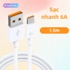 Cáp Sạc Nhanh Type-C 6A Siêu Flash Tương Thích Nhiều Thương Hiệu, Giá Ưu Đãi 94.479₫ 10