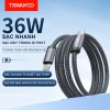 Cáp Sạc Nhanh Type C P21 P22 PD 60W Dây Bện Dù Chắc Chắn Giá 96.000₫ TRANYOO 2