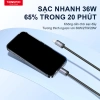 Cáp Sạc Nhanh Type C P21 P22 PD 60W Dây Bện Dù Chắc Chắn Giá 96.000₫ TRANYOO 3