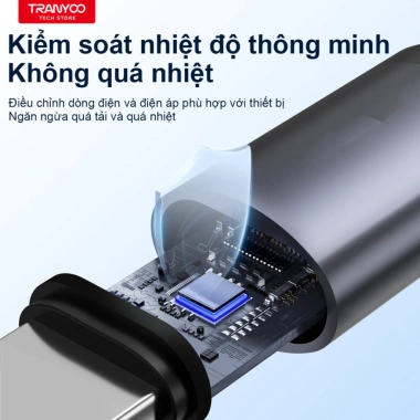 Cáp Sạc Nhanh Type C P21 P22 PD 60W Dây Bện Dù Chắc Chắn Giá 96.000₫ TRANYOO 4 Cáp Sạc Nhanh Type C P21 P22 PD 60W Dây Bện Dù Chắc Chắn Giá 96.000₫ TRANYOO 4