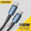 Cáp Sạc Nhanh Type-C PD100W 60W Xiaomi Samsung Huawei Oppo Vivo USB C Dây Dữ Liệu