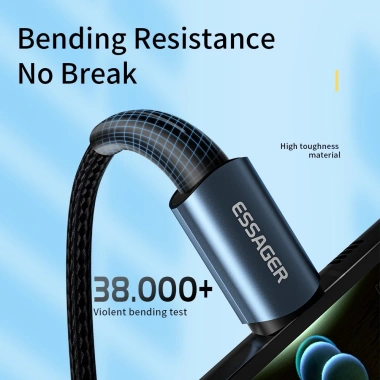 Cáp Sạc Nhanh Type-C PD100W 60W Xiaomi Samsung Huawei Oppo Vivo USB C Dây Dữ Liệu 4