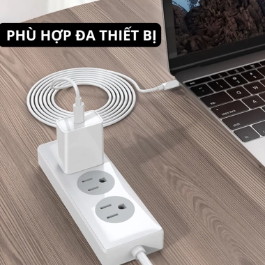 Cáp Sạc Nhanh Type-C PD60W - Dây Sạc Hỗ Trợ 60W, Siêu Nhanh, Bảo Hành 12 Tháng
