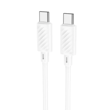 Cáp sạc nhanh TypeC to TypeC 60W Hoco - Dây bọc dù siêu bền, không gãy, dùng cho điện thoại & laptop, 38.000₫