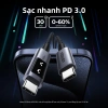 Cáp sạc nhanh UGREEN Uno 100W Type-C E-Marker - Tương thích iPhone 16/15, Samsung S24/S23, iPad, MacBook - 123.444₫ 3