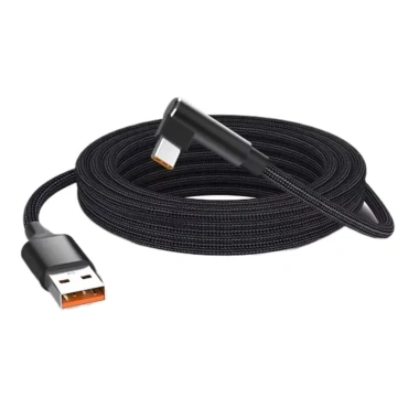 Cáp sạc nhanh USB 2.0 Type C 6A - Khuỷu tay góc thẳng, mở rộng C-C, giảm 17% 7