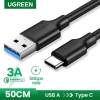 Cáp sạc nhanh USB 3.0 sang Type-C 3A dài 0.5-2m UGREEN US184 giá 83.000 VND
