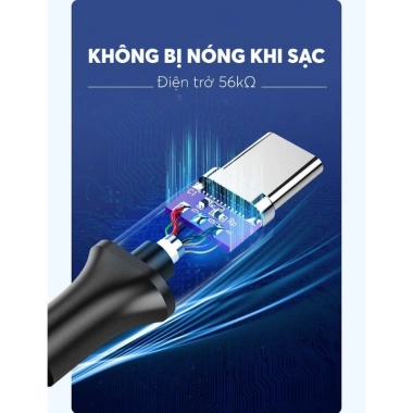 Cáp sạc nhanh USB 3.0 sang Type-C 3A dài 0.5-2m UGREEN US184 giá 83.000 VND 5