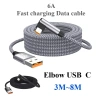 Cáp sạc nhanh USB Type C Huawei 66W 6A 3M/5M/8M - Dây dữ liệu Super USB C