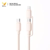 Cáp Sạc Nhanh ViGear 3in1 1.5m 65W C-C 27W C-L Dẻo Bền Dành Cho Phone Laptop 7