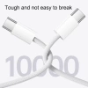 Cáp sạc PD 60W Dual Type C nhanh cho iPhone 15/16/17 Pro Max, iPad, MacBook - 59.400₫ 5