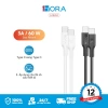 Cáp sạc Type C 60W 3A 1m bọc dù sạc nhanh Samsung Xiaomi Oppo iPhone Giá 29.000₫ 2