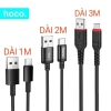 Cáp sạc Type-C Hoco bọc dù sạc nhanh dài 1m-3m, Samsung Xiaomi Oppo - Giá 26.000đ 7