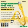 Cáp Sạc Type C to Type C 100W WEKOMEVN WDC11 1.2m Bảo Hành 12 Tháng Giá 65.000₫