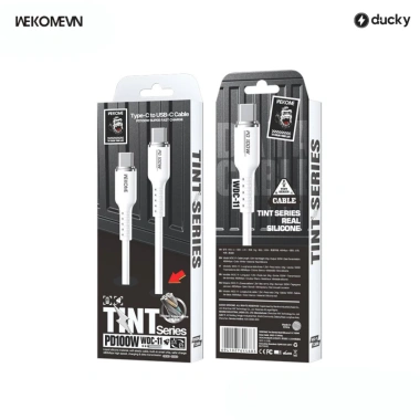 Cáp Sạc Type C to Type C 100W WEKOMEVN WDC11 1.2m Bảo Hành 12 Tháng Giá 65.000₫ 8