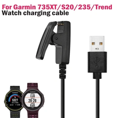 Cáp sạc USB kẹp cho Garmin Lily 2, Forerunner 235/630, Trend, Approach S20, Vivomove – Dây sạc nhanh, giá ưu đãi 55.276₫