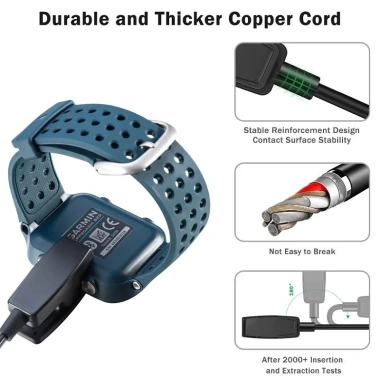 Cáp sạc USB kẹp cho Garmin Lily 2, Forerunner 235/630, Trend, Approach S20, Vivomove – Dây sạc nhanh, giá ưu đãi 55.276₫ 2 Cáp sạc USB kẹp cho Garmin Lily 2, Forerunner 235/630, Trend, Approach S20, Vivomove – Dây sạc nhanh, giá ưu đãi 55.276₫ 2