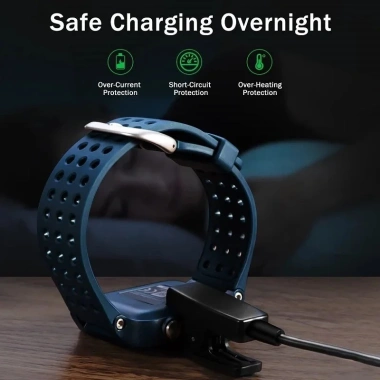 Cáp sạc USB kẹp cho Garmin Lily 2, Forerunner 235/630, Trend, Approach S20, Vivomove – Dây sạc nhanh, giá ưu đãi 55.276₫