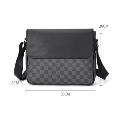 Cặp sách đeo chéo da KINDEE cho học sinh & công sở, đựng laptop, MacBook, sách vở - Giảm còn 357.000₫ 9