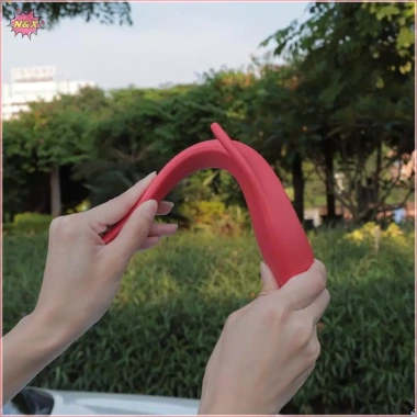 Cặp Sừng Rồng 3D Tự Động N & X - Phụ Kiện Trang Trí Mái Xe Độ, Miếng Dán EVA 6