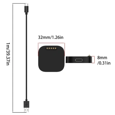 Cáp thay thế đế sạc Smartwatch cho Watch2 - Đồng bộ nhanh, chỉ 184.800 VND