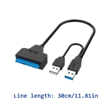 Cáp truyền dữ liệu Serial ATA đôi USB 3.0 cổng ngoài, giá chỉ 154.000đ 2