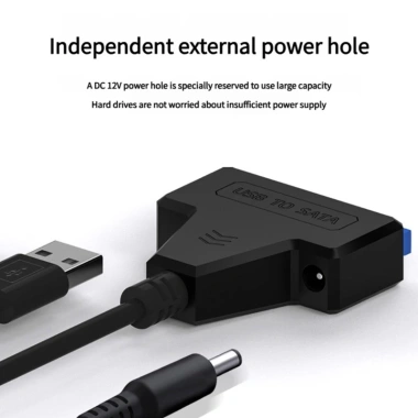 Cáp truyền dữ liệu Serial ATA đôi USB 3.0 cổng ngoài, giá chỉ 154.000đ 4