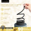 Cáp từ tính iLeader Type-C 66W PD 27W - Sạc nhanh, dễ lưu trữ, giảm còn 48.400₫