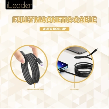 Cáp từ tính iLeader Type-C 66W PD 27W - Sạc nhanh, dễ lưu trữ, giảm còn 48.400₫ 6