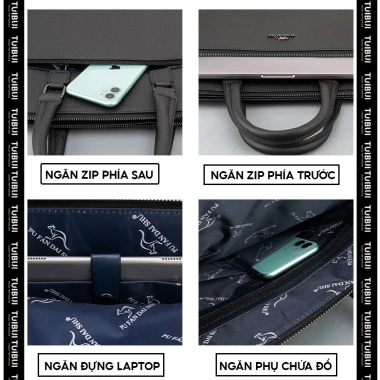 Cặp túi da nam PUFANDAISHU da PU, đựng laptop, tài liệu A4 – Giá 755.000₫ 5 Cặp túi da nam PUFANDAISHU da PU, đựng laptop, tài liệu A4 – Giá 755.000₫ 5