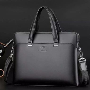 Cặp túi xách da nam công sở, đựng tài liệu & laptop 14 inch cao cấp, chỉ 840.000₫