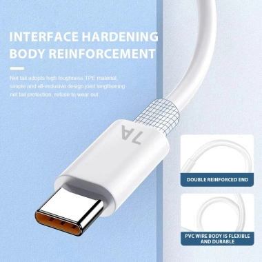 Cáp Type-C Huawei Mate 40 Pro Glory Phone 7A: Sạc nhanh siêu tốc, truyền dữ liệu ổn định, giá chỉ 10.100₫ 5